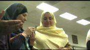 Latina Aceptando El Islam.